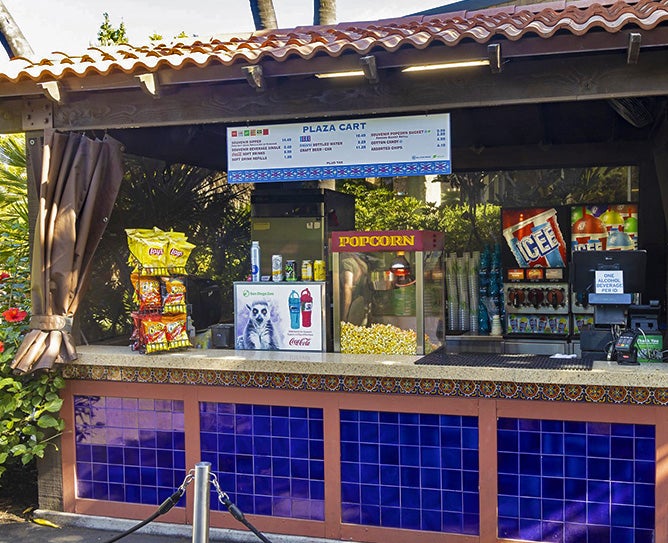 plaza cart exterior